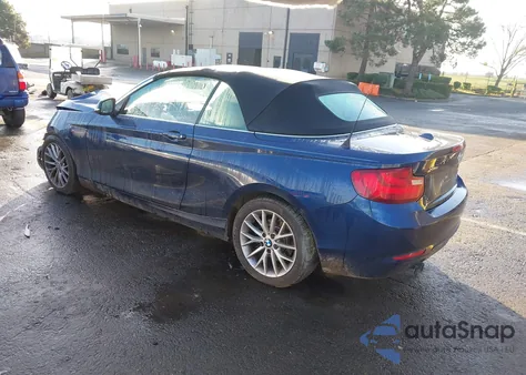 2016 BMW 228I xDrive z USA, uszkodzony, nr VIN WBA1L9C55GV767859